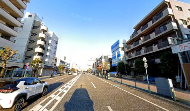 物件含む前面道路　