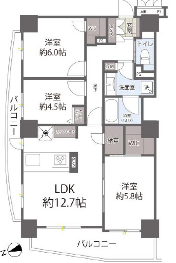 間取り：313004836724