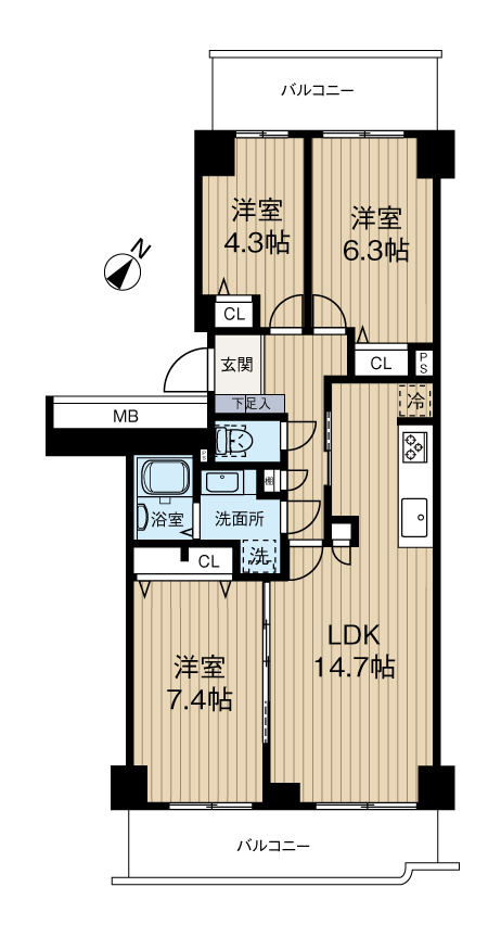 間取り：328000623160