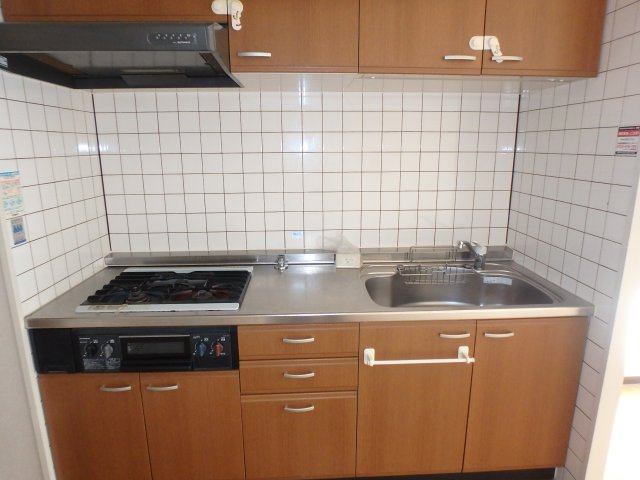 システムキッチン全体