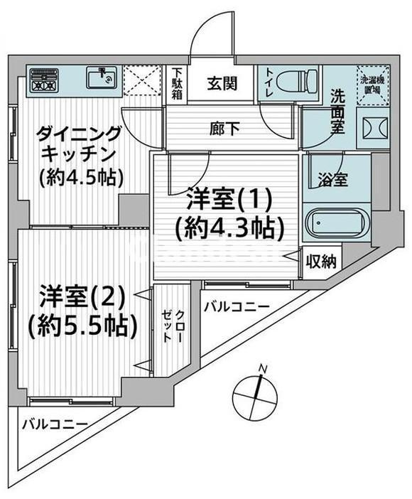 間取り：313004636194