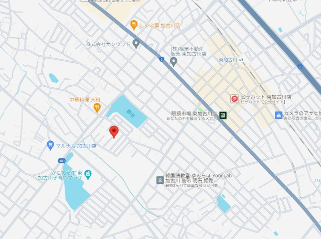 JR「東加古川」駅まで徒歩約15分です。