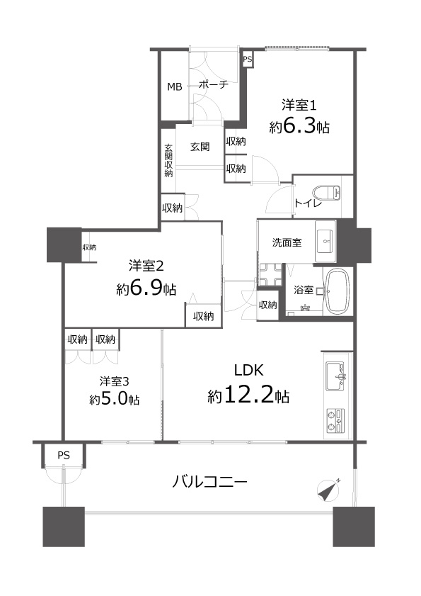 間取り：328000673803