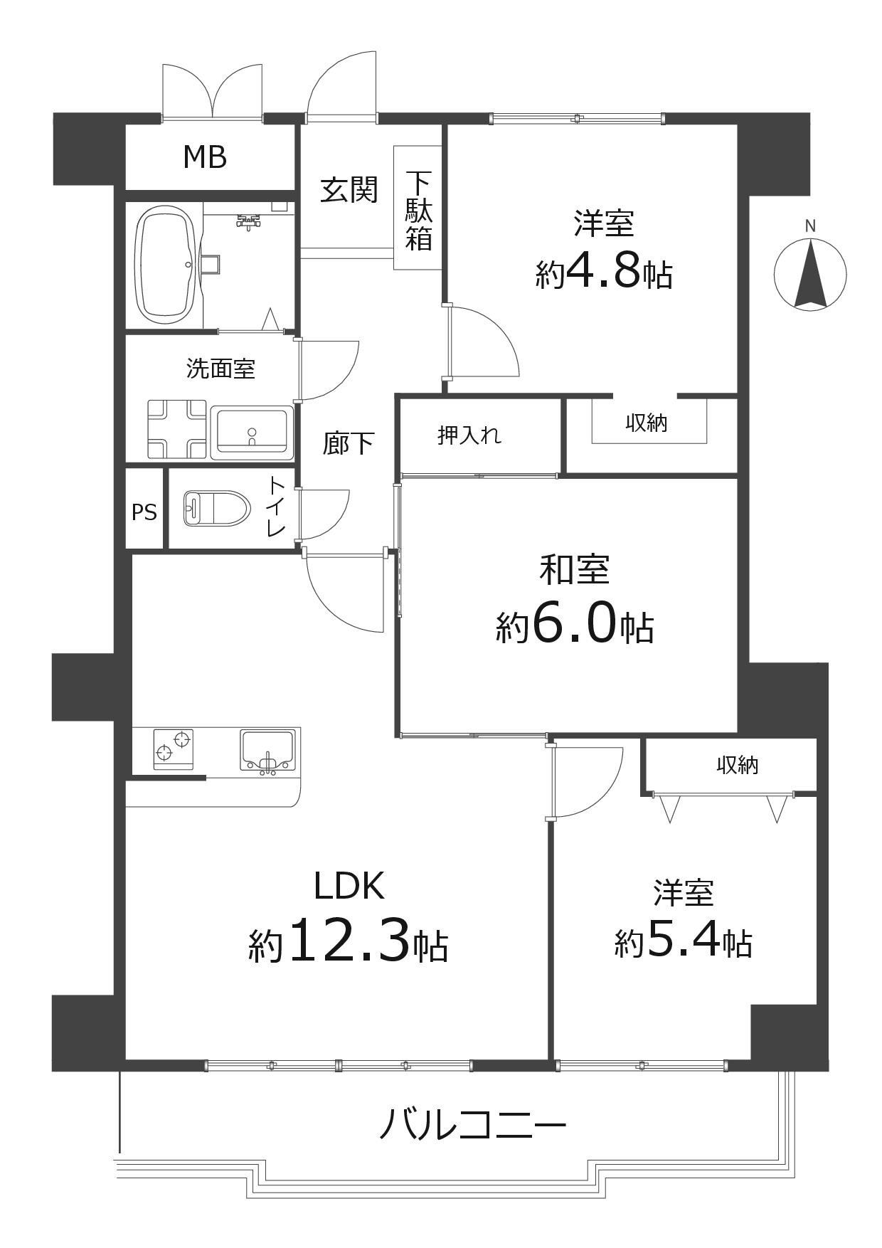 間取り：323000462574