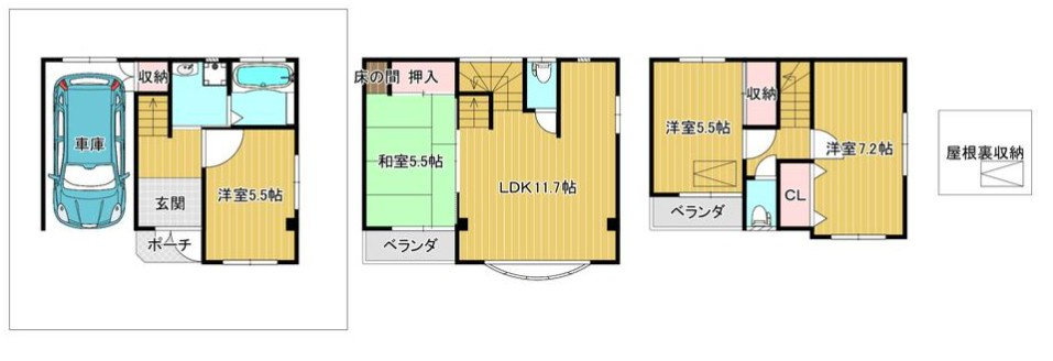 間取り：327001638890