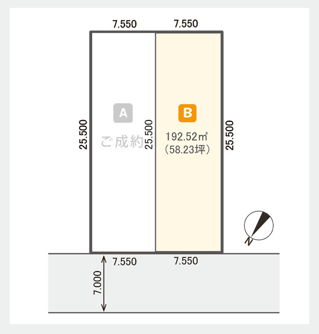 区画図：301000100655