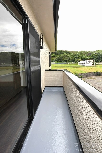 見晴らしの良い南バルコニー