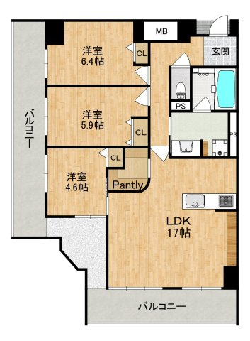間取り：327002343123