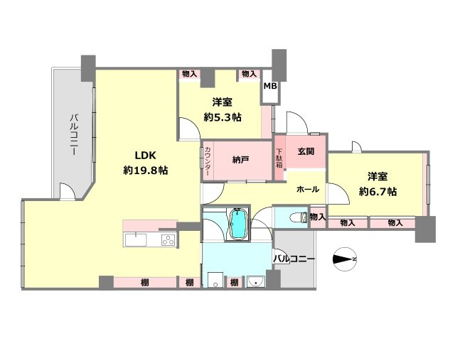 間取り：328000651634
