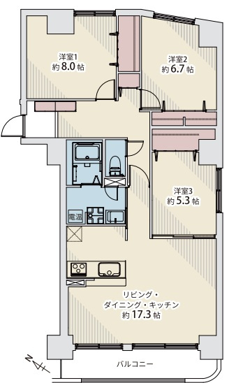 間取り：301000097567