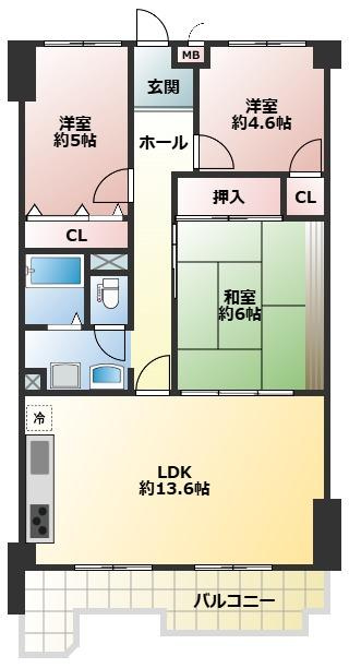間取り：328000670045