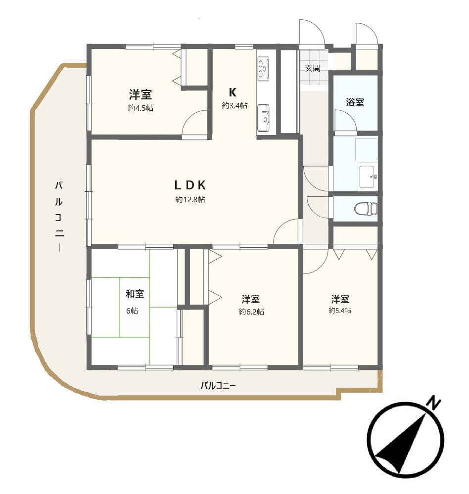 間取り：322000463004