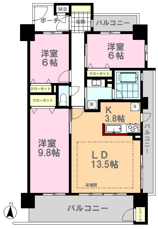 間取り：309000068942