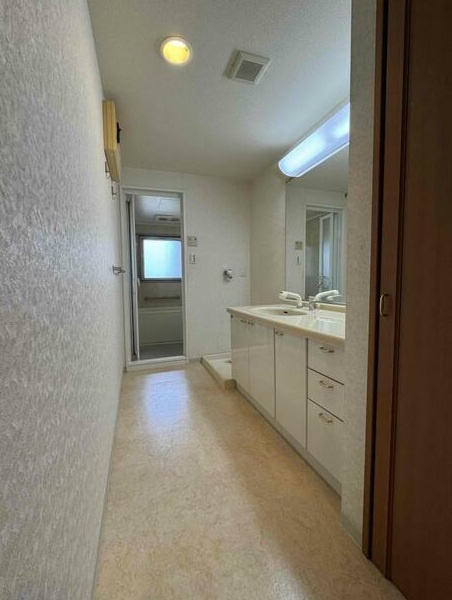 コアマンションネクステージ北の丸の独立洗面台