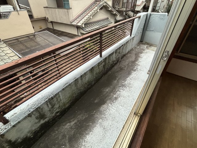 広々としたバルコニーです
