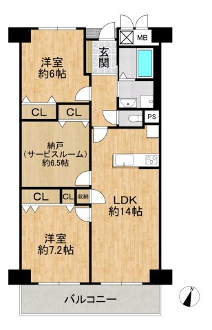 間取り：327002346116