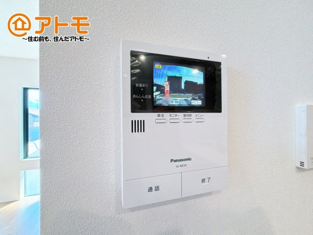 TVモニター付きインターホンは防犯性に優れています！