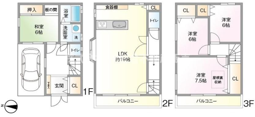間取り：327002354774