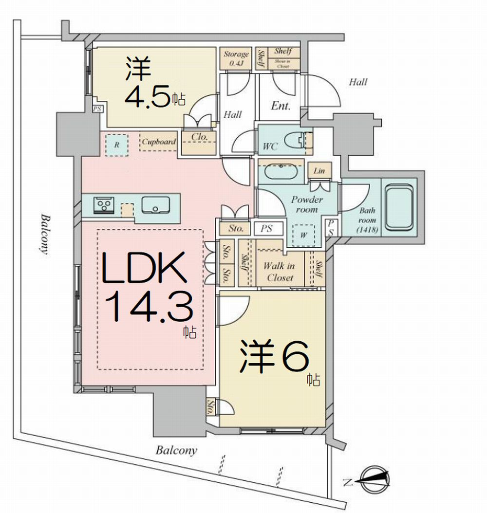 間取り：312001288086