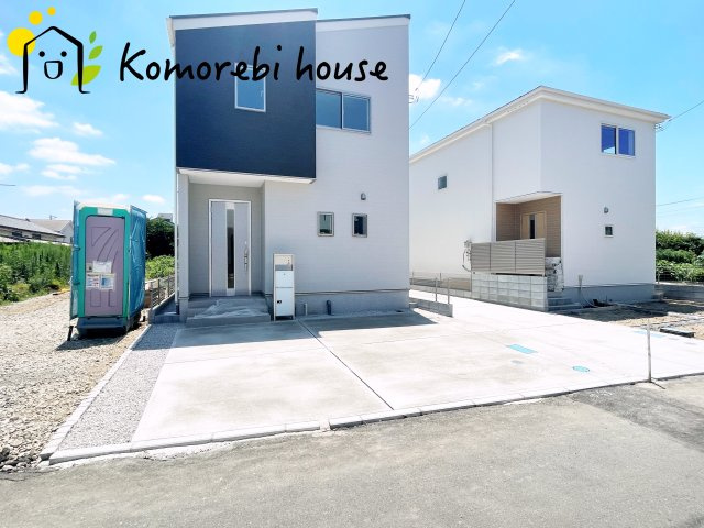 駐車場に車を止められます