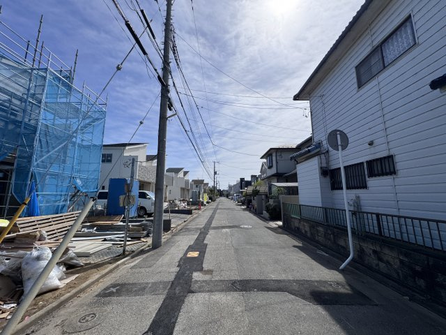 南側前面道路・幅員約6ｍ