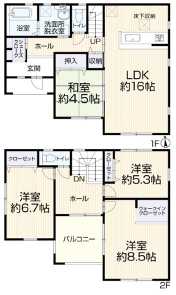 間取り：321000086464