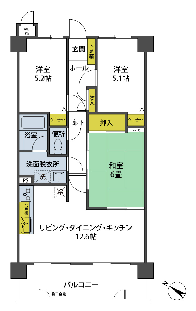 間取り：338000054698