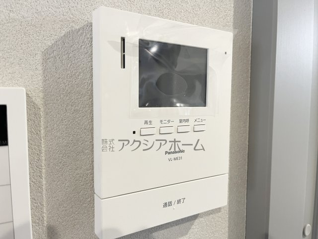 録画機能付モニターインターホン　