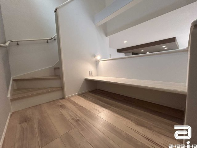 スキップフロア付きで空間を有効活用♪