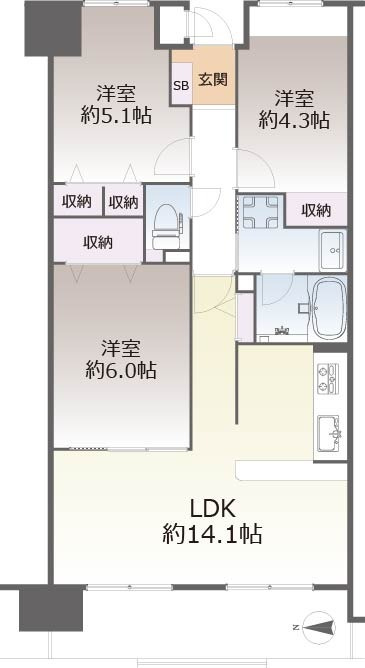 間取り：327001671751