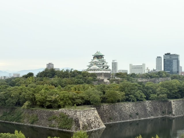 【物件からの眺望】「大阪城公園」を一望できる贅沢なロケーション◎
