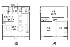 揖保郡太子町東保　新築一戸建ての間取り