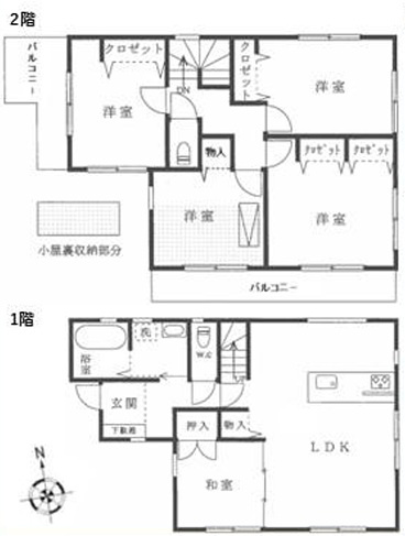 間取り：313004815477