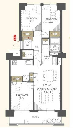 間取り：301000098411