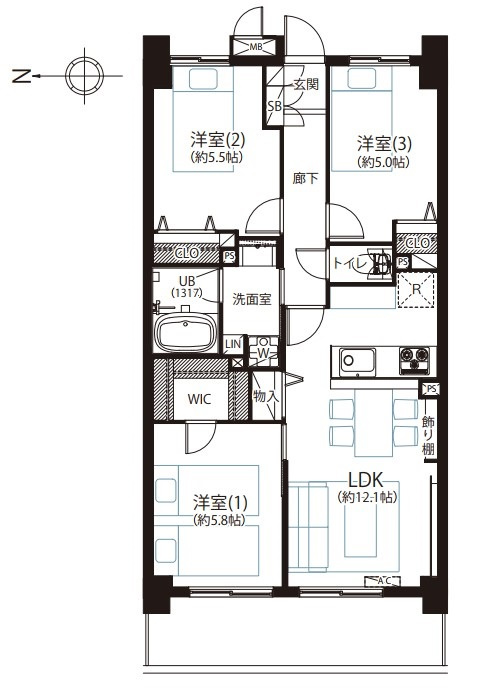 間取り：313004488356