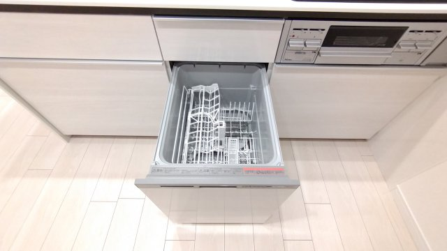 食洗機付きなので家事が楽になりますね