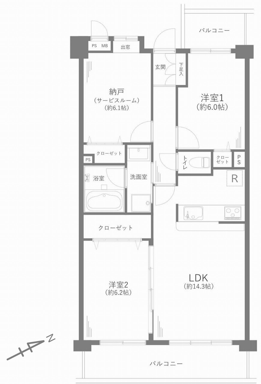 間取り：313004804448