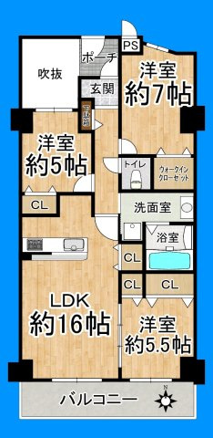 間取り：327002983844