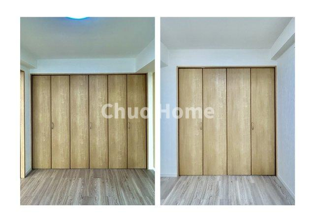 居室にはクローゼットを完備し、自由度の高い家具の配置が叶うシンプルな空間です。お子様の成長と必要になる子供部屋を与えるにはぴったりの間取りですね。