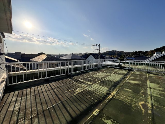 鎌倉市街が見渡せる開放感のある眺望