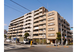 レーベンハイム志村プレノルガールの外観