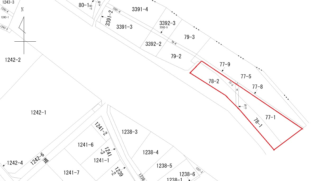 区画図：309000076047