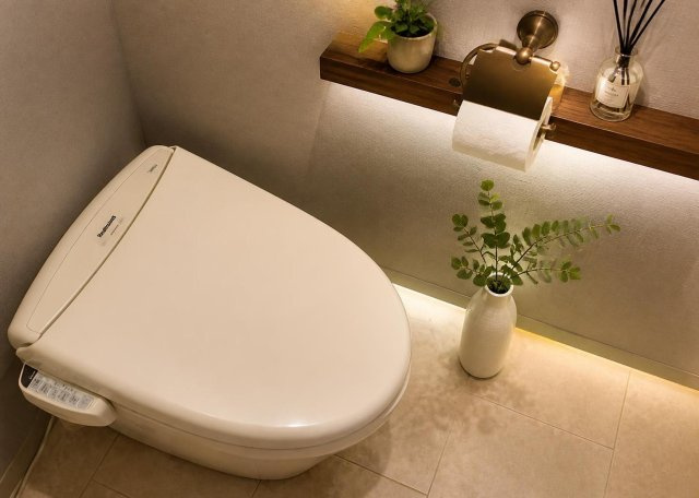 リフォームにより温水洗浄便座付きの清潔感あふれるトイレへ刷新される予定です。壁紙や床材も貼り替えられるため、明るく心地よいプライベート空間へと仕上がります。毎日使う場所だからこそ快適さに拘ります。