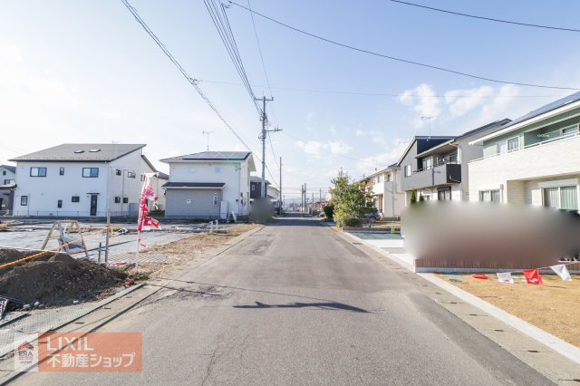 【前面道路】道の広さ・日当たりなど、ご確認ください。