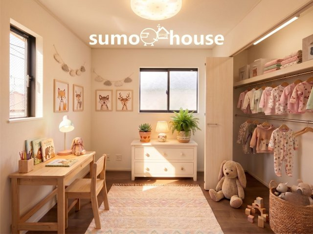 子供部屋としても使い勝手の良いお部屋です