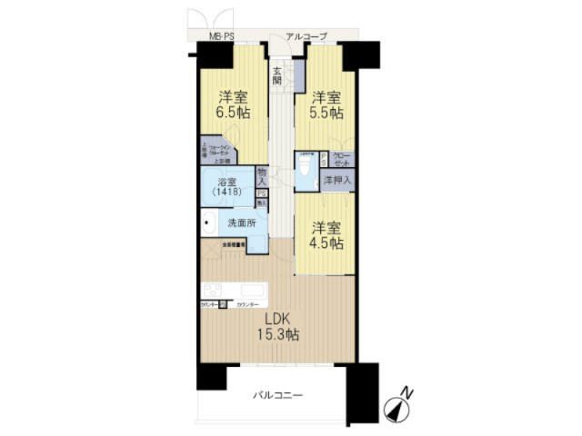 間取り：328000684384