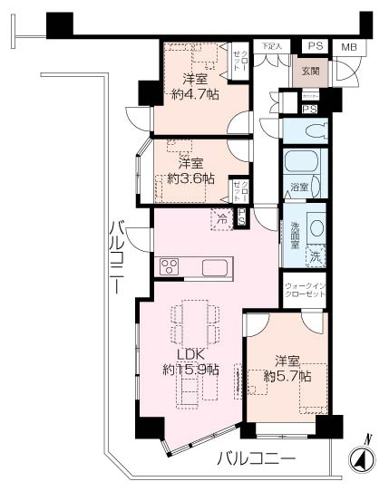 間取り：314002605876