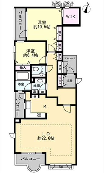 間取り：328000624788