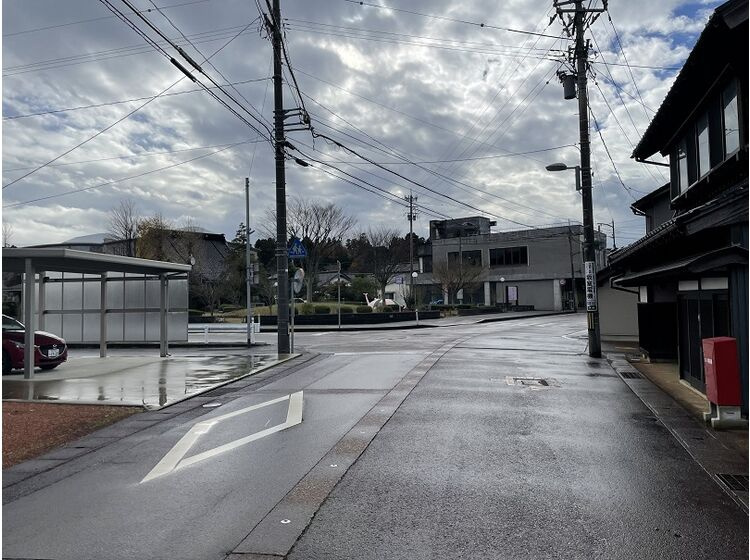 前面道路