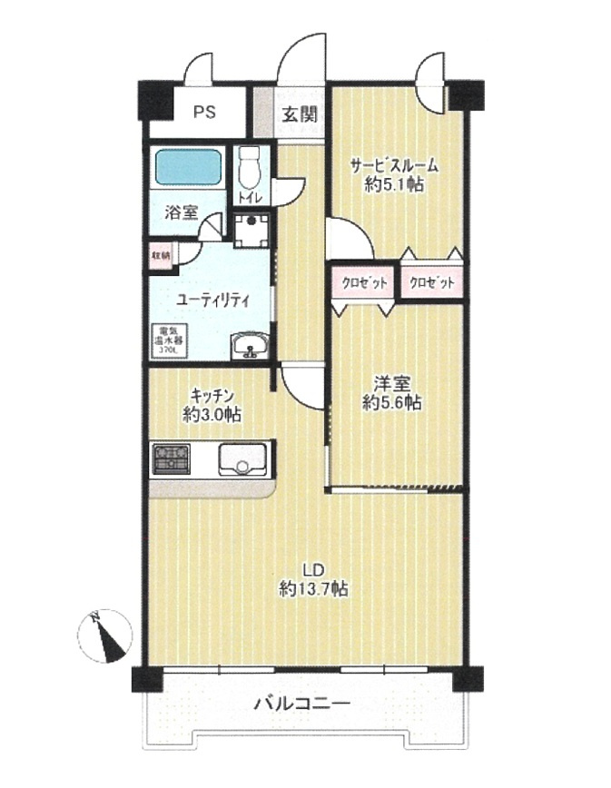 間取り：301000108525
